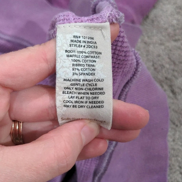 Soft Surroundings Parissa Pullover Purple Size XL - Picture 5 of 10